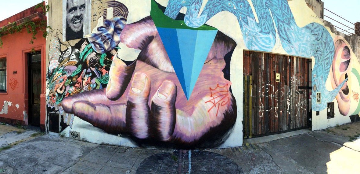 Street art, Barrio Villa Crespo, Buenos Aires